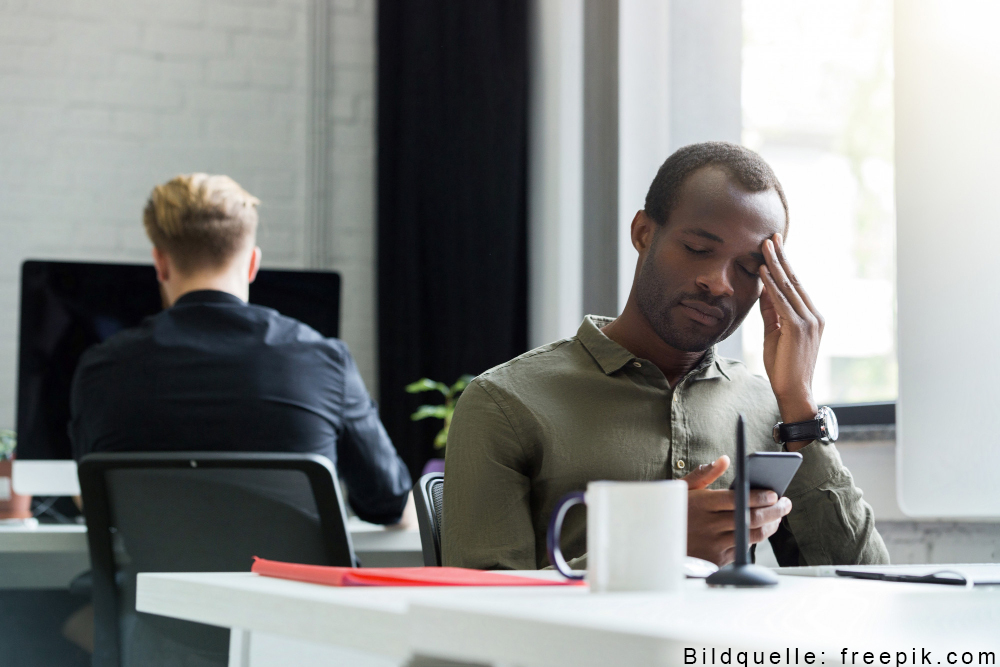 Stess und Leid am Arbeitsplatz